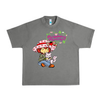 Tornado strawberry shortcake and cat Urban Heavy Tee - linhVisuals