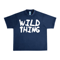 Navy wild things Urban Heavy Tee - linhVisuals