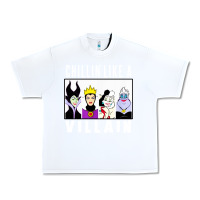 White chillin like a villain Urban Heavy Tee - linhVisuals