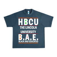 Midnight Navy hbcu the lincoln university black and educated black classic Urban Heavy Tee - linhVisuals