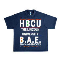 Navy hbcu the lincoln university black and educated black classic Urban Heavy Tee - linhVisuals