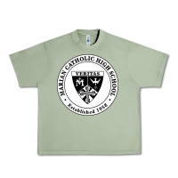 Oil Green marian catholic high school Urban Heavy Tee - linhVisuals