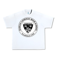 White marian catholic high school Urban Heavy Tee - linhVisuals