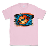 Bubblegum Pink Basketball Lips Classic Tee - Jasminsmagicworld