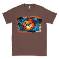 Chestnut Basketball Lips Classic Tee - Jasminsmagicworld