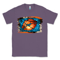 Lavender Basketball Lips Classic Tee - Jasminsmagicworld