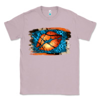 Lilac Basketball Lips Classic Tee - Jasminsmagicworld