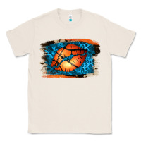 Natural Basketball Lips Classic Tee - Jasminsmagicworld