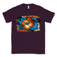 Plum Basketball Lips Classic Tee - Jasminsmagicworld