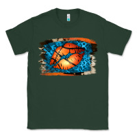Sports Green Basketball Lips Classic Tee - Jasminsmagicworld