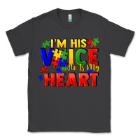 Smoke I'm his voice he is my heart Classic Tee - FaDigitalArtStudio