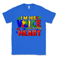 True Royal I'm his voice he is my heart Classic Tee - FaDigitalArtStudio