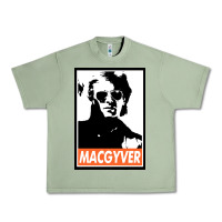 Oil Green macgyver Urban Heavy Tee - linhVisuals