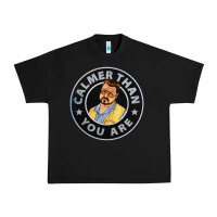 Black calmer than you are Urban Heavy Tee - linhVisuals