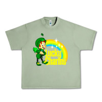 Oil Green luv lucky charms Urban Heavy Tee - linhVisuals