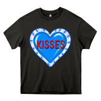 Asphalt valentine's day hearts Heavy Core Tee - FaDigitalArtStudio