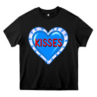 Black valentine's day hearts Heavy Core Tee - FaDigitalArtStudio
