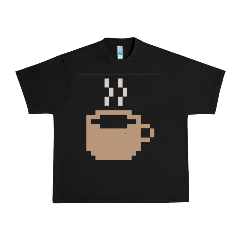 Pixel Coffee Urban Heavy Tee by linhVisuals | Teevron