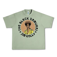 Oil Green the black samurai Urban Heavy Tee - linhVisuals