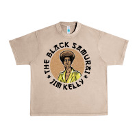 French Oak the black samurai Urban Heavy Tee - linhVisuals