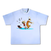 Grape Ice calvin music Urban Heavy Tee - linhVisuals
