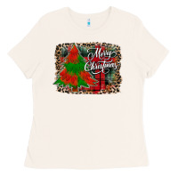 Bone merry Christmas trees Ladies Tee - CowhideDigitalArt