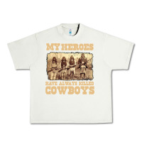 Pistachio my heroes have always killed cowboys retro Urban Heavy Tee - linhVisuals