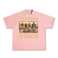 Salmon my heroes have always killed cowboys retro Urban Heavy Tee - linhVisuals