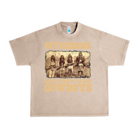 French Oak my heroes have always killed cowboys retro Urban Heavy Tee - linhVisuals