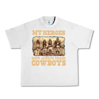 Lunar Rock my heroes have always killed cowboys retro Urban Heavy Tee - linhVisuals