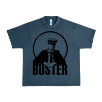 Midnight Navy buster keaton Urban Heavy Tee - linhVisuals
