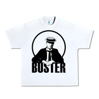 White buster keaton Urban Heavy Tee - linhVisuals