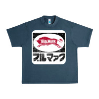 Midnight Navy bullmark Urban Heavy Tee - linhVisuals