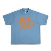 Pebble Blue thunderstruck Urban Heavy Tee - linhVisuals