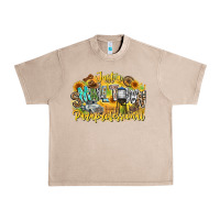 French Oak just small town paraprofessional Urban Heavy Tee - CowhideDigitalArt