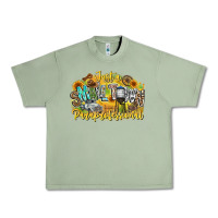 Oil Green just small town paraprofessional Urban Heavy Tee - CowhideDigitalArt