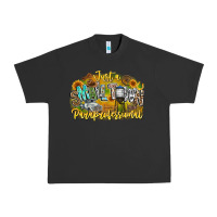 Pigment Black just small town paraprofessional Urban Heavy Tee - CowhideDigitalArt