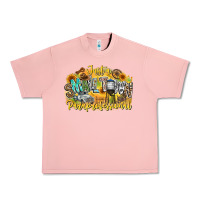 Salmon just small town paraprofessional Urban Heavy Tee - CowhideDigitalArt