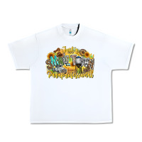 White just small town paraprofessional Urban Heavy Tee - CowhideDigitalArt