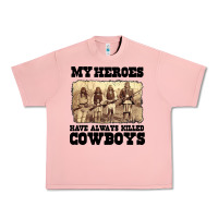 Salmon my heroes have always killed cowboys retro Urban Heavy Tee - linhVisuals