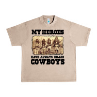 French Oak my heroes have always killed cowboys retro Urban Heavy Tee - linhVisuals