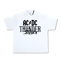 White thunderstruck Urban Heavy Tee - linhVisuals