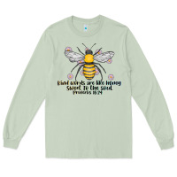 Matcha Kinda Words Are Like Honey Sweet To The Soul Long Sleeve Tee - CowhideDigitalArt
