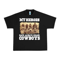 Black my heroes have always killed cowboys retro Urban Heavy Tee - linhVisuals