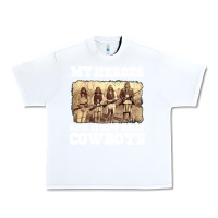 White my heroes have always killed cowboys retro Urban Heavy Tee - linhVisuals