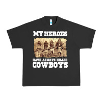 Pigment Black my heroes have always killed cowboys retro Urban Heavy Tee - linhVisuals