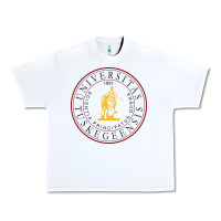White Tuskegee University Urban Heavy Tee - linhVisuals