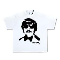 White tony clifton Urban Heavy Tee - linhVisuals