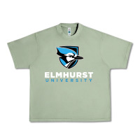 Oil Green elmhurst university Urban Heavy Tee - linhVisuals