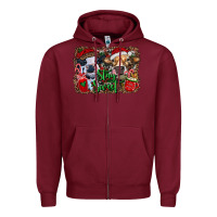 Burgundy stay sweet heifers Zipper Hoodie - RanaPortraitStore